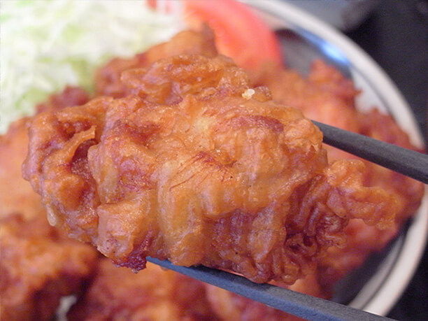 北海道民が揚げた鶏はザンギ　【シンリャクシャ、Reバースカード】