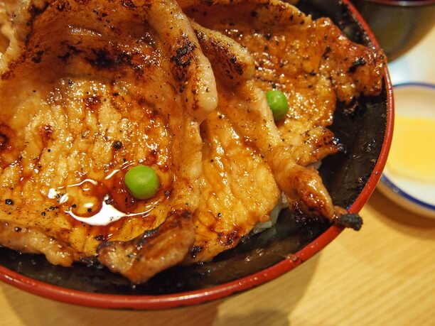 老舗の確かな味を帯広駅ビルで病みつき注意！豚丼のぶたはげ