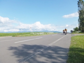 まっすぐな道路