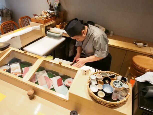 寿司カウンター