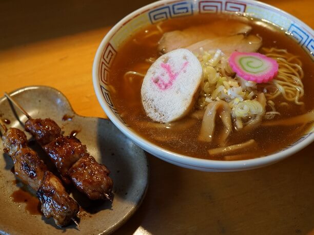 焼き鳥ラーメン