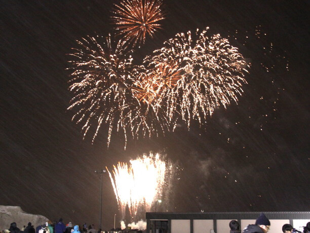 クライマックスの花火大会