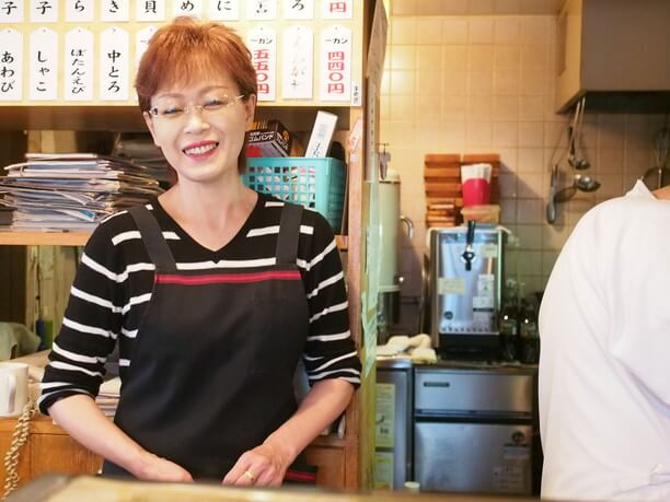 朗らかで気さくなスタッフの千葉さん