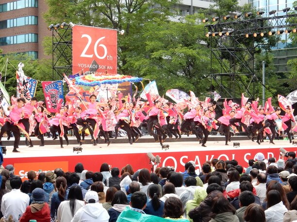 メインの大通公園会場