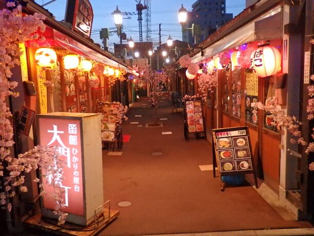 函館 飲み屋街