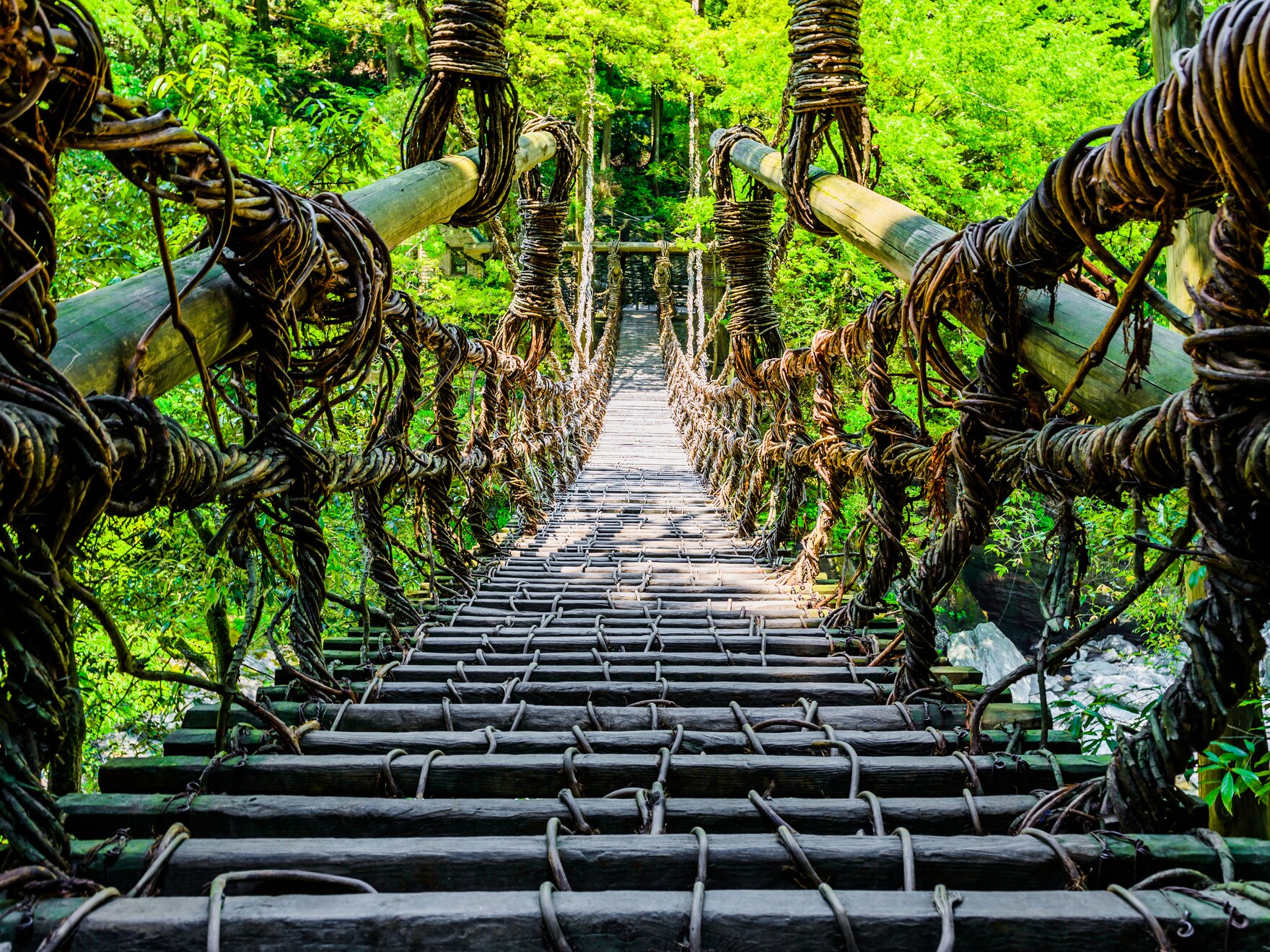 祖谷のかずら橋