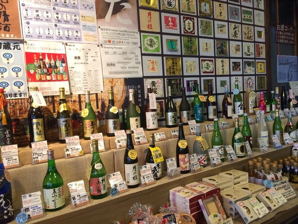 ずらり日本酒