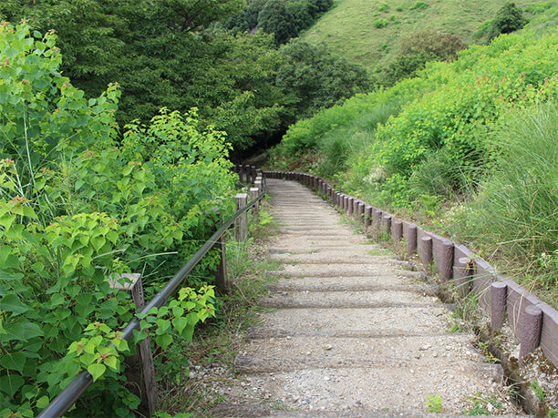 階段と坂道