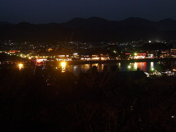 京都市内の夜景