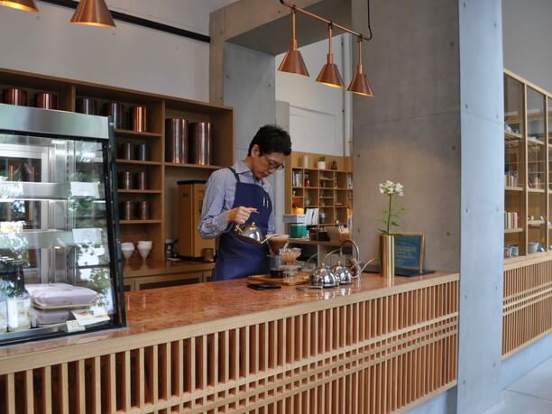 店長の川口さんが丁寧にドリップして淹れてくださるコーヒー