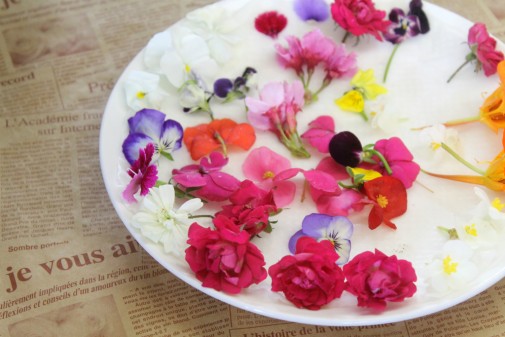 食べるお花 黒糖スイーツ森カフェ カフェビーンズ J Trip Smart Magazine 沖縄