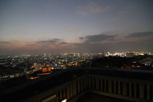 西のアザナからの夜景