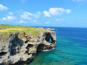 通称ゾウの鼻と呼ばれる名勝地