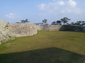 城内の景色