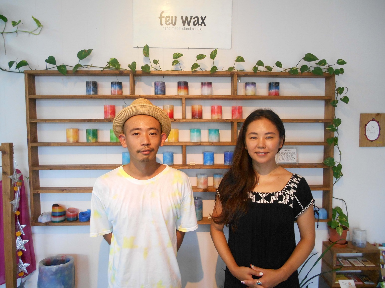 Feu Wax店内