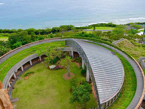 台風対策を施した建物