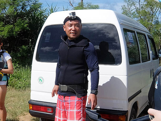 海・メルトさんのツアーオーナーの羽田さん