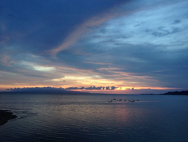 夕日スポットとしても有名