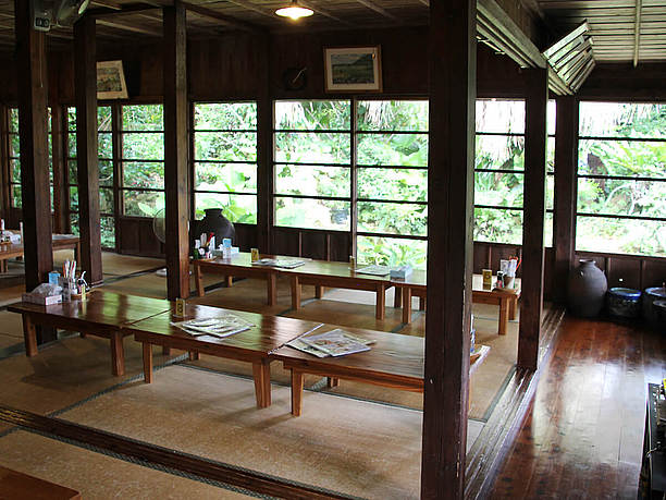 木造平屋の畳敷