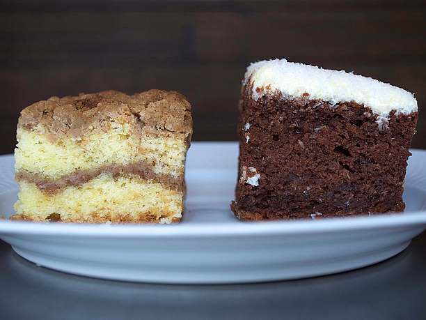 コーヒーケーキとジャーマンケーキ