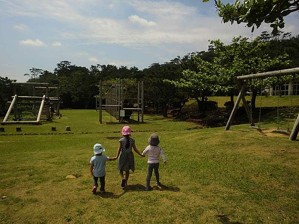 緑いっぱいの公園