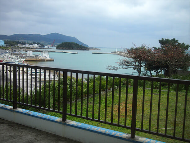 のどかな久米島の風景