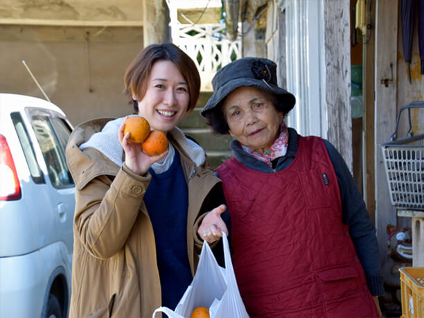 仲原のお母さんとライター