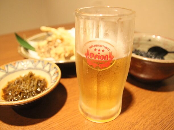 ビールとお料理