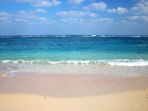 海のグラデーション