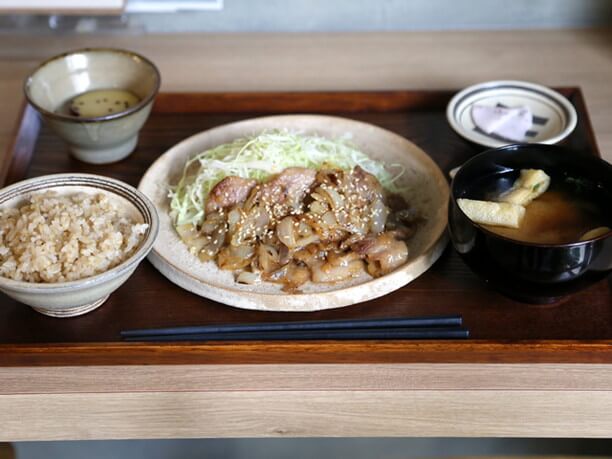 生姜焼き定食