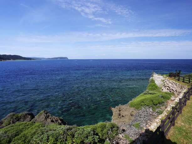 麗しい海岸線