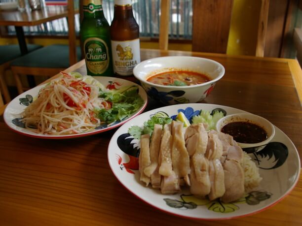 タイ料理とビール