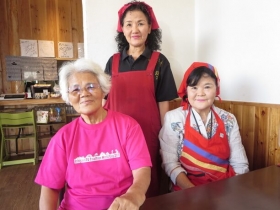 田福久子さんと姉妹