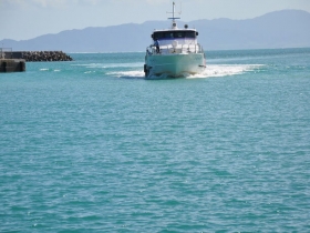 船で小浜島へ