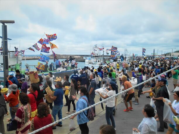 島に夏を呼ぶ佐良浜ハーリー　オオバンマイ