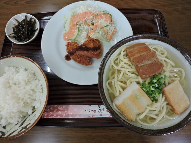 宮古そば定食