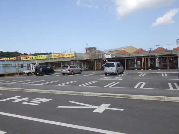 道の駅駐車場