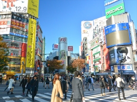 渋谷スクランブル交差点