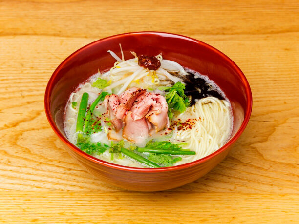 ソライロ トンコツ＆キノコのラーメン