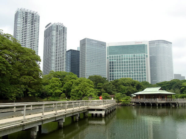 中之島につながるお伝え橋