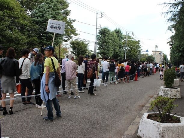 イベントの行列