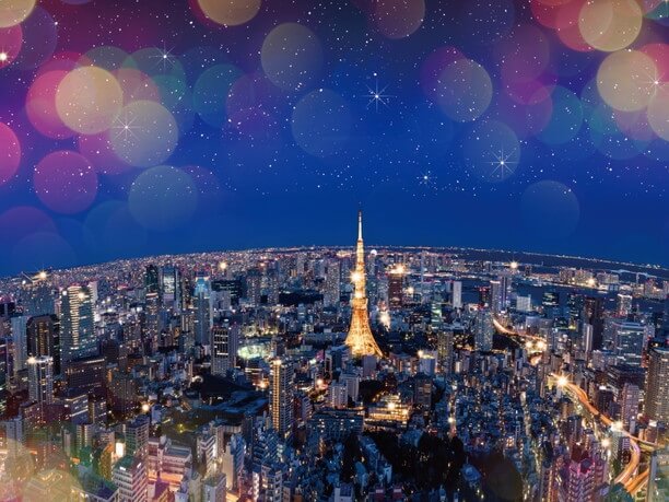 東京シティビューからの夜景